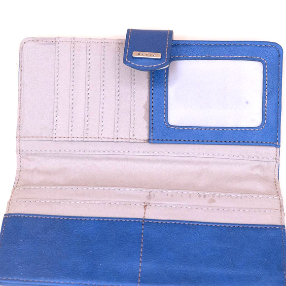 Relic Blue Pop Leather Wallet - Picture 3 of 4